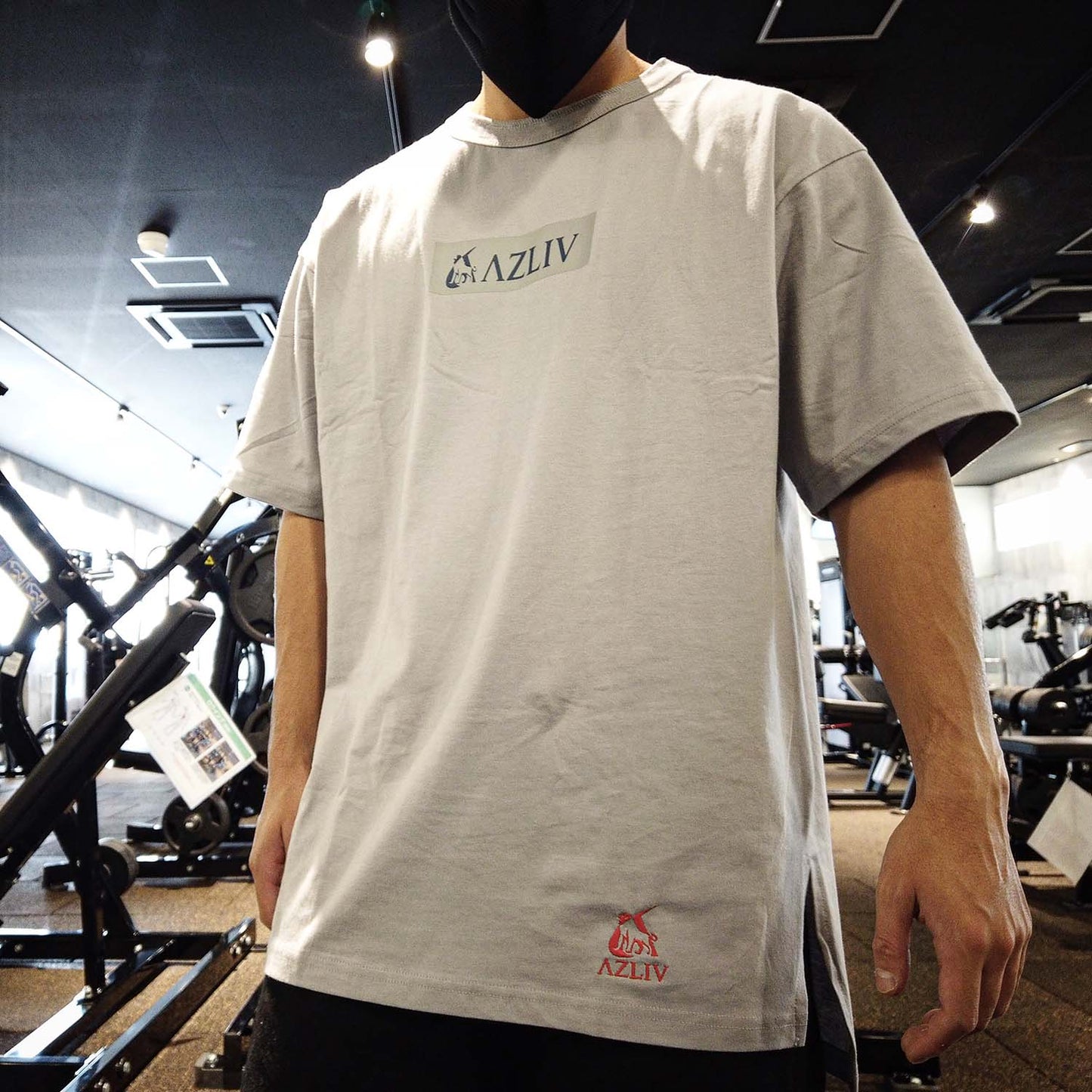 Slit Box Logo T-shirt