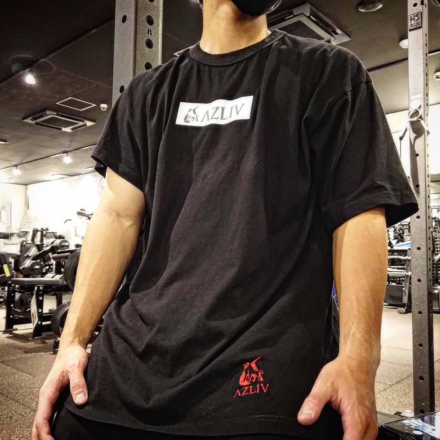 Slit Box Logo T-shirt
